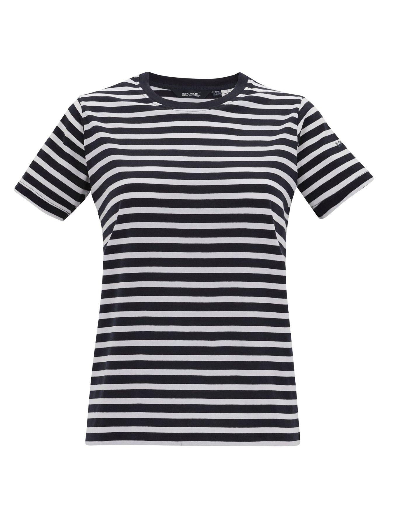 Image 6 of 7 of Regatta Womens Bayletta T-Shirt - Navy