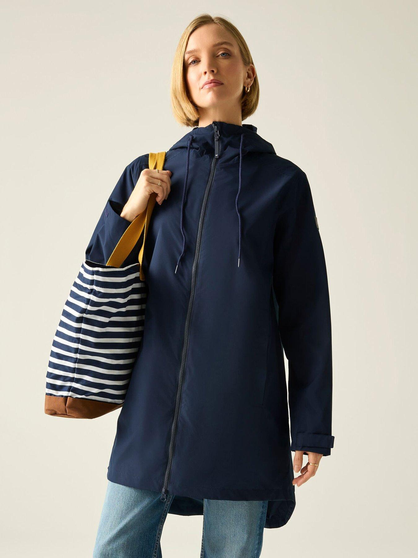 Regatta Womens Brianka Parka, Navy, Size 18, Women