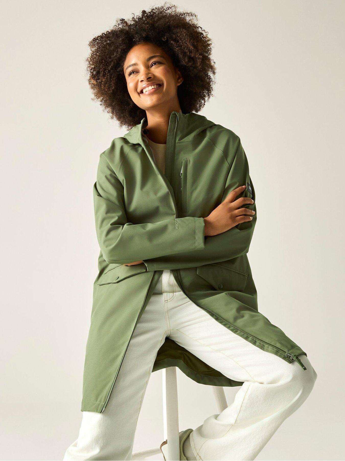 Image 6 of 7 of Regatta Womens Levita Parka - Green