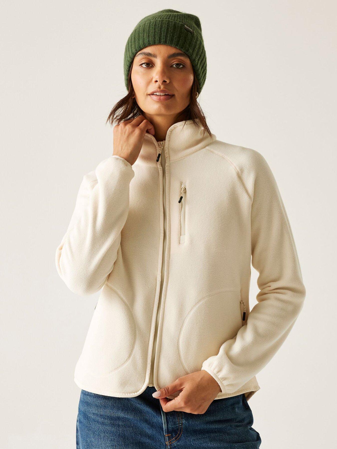 Regatta Womens Frankie Full Zip Fleece, Grey, Size 18, Women