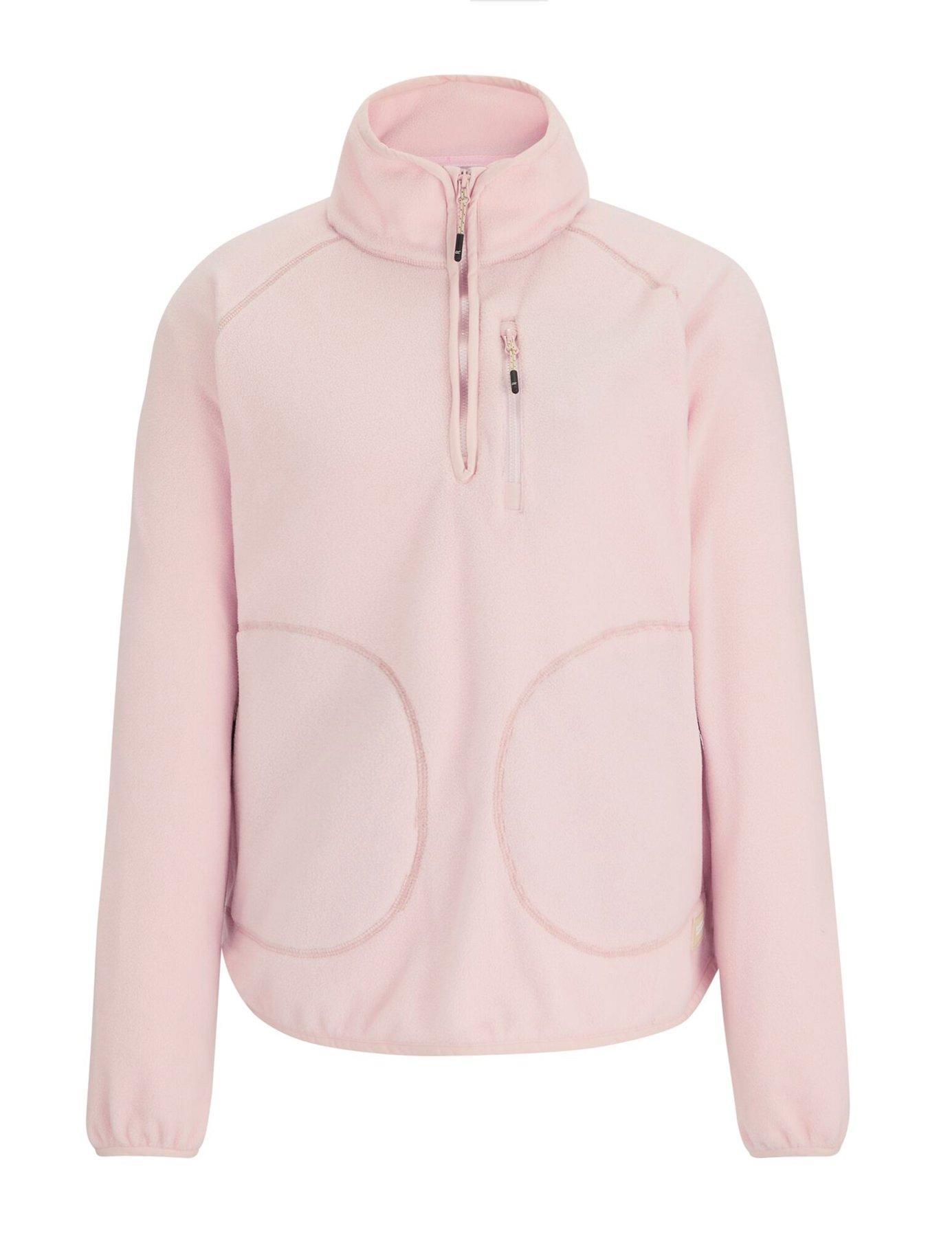 Image 7 of 7 of Regatta Womens Frankie 1/2 Zip Fleece - Pink