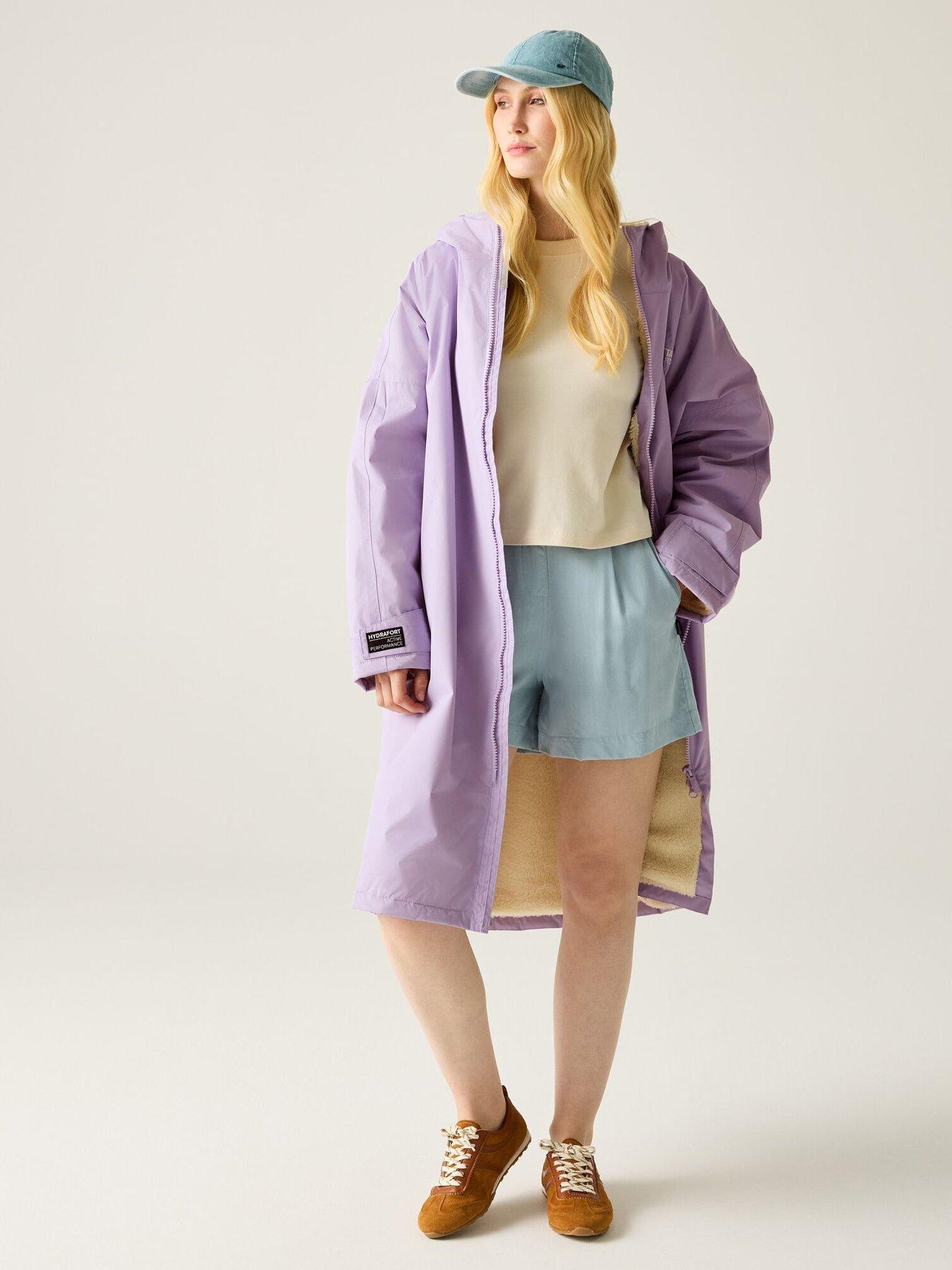 Regatta Womens Waterproof Changing Robe - Lilac