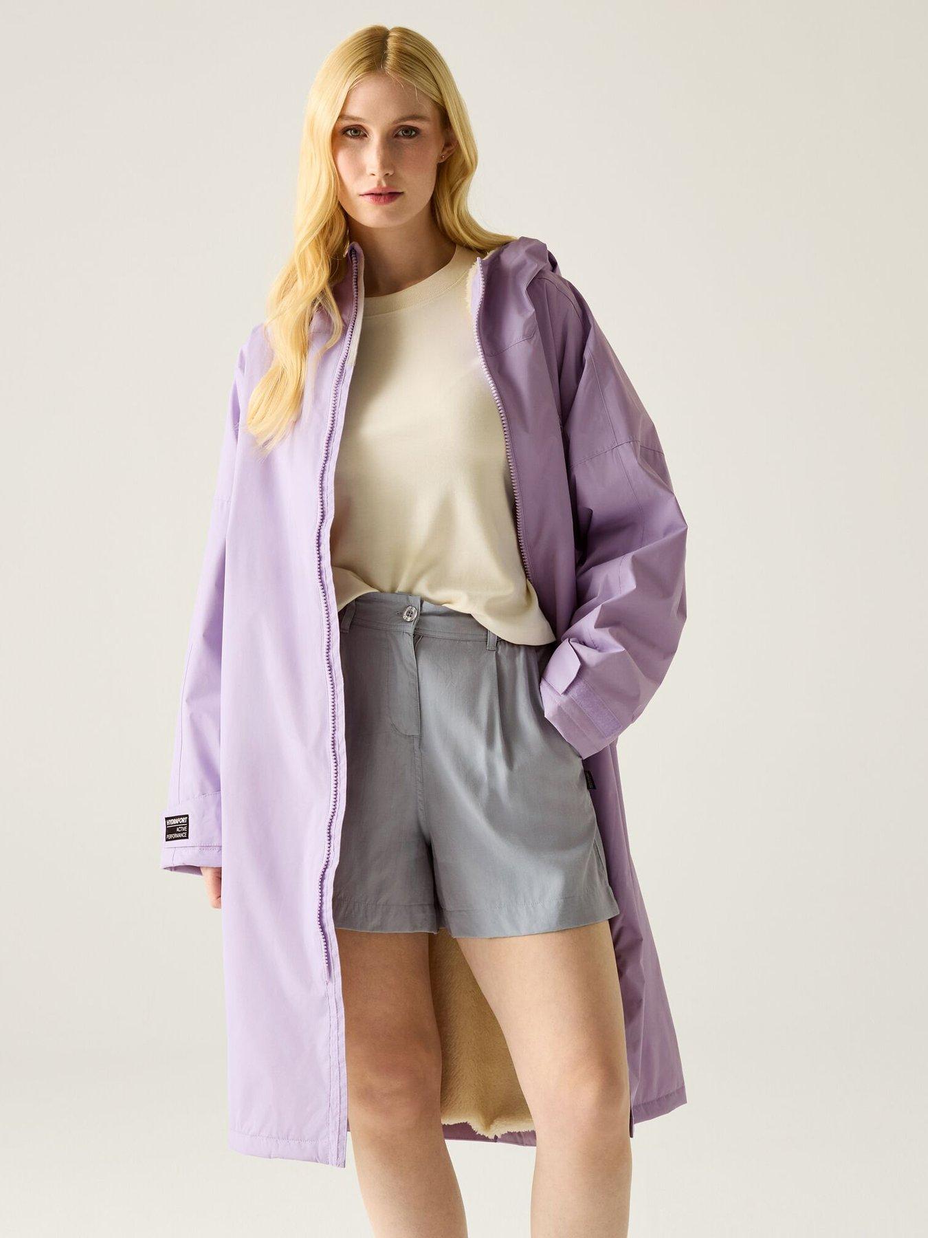 Regatta Womens Waterproof Changing Robe - Lilac | Very