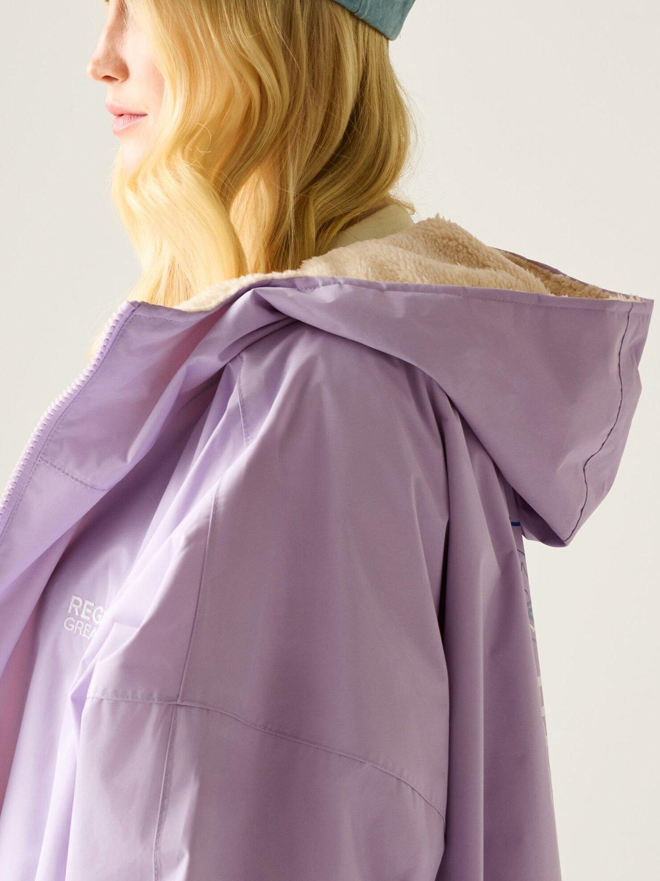 Regatta Womens Waterproof Changing Robe - Lilac | Very