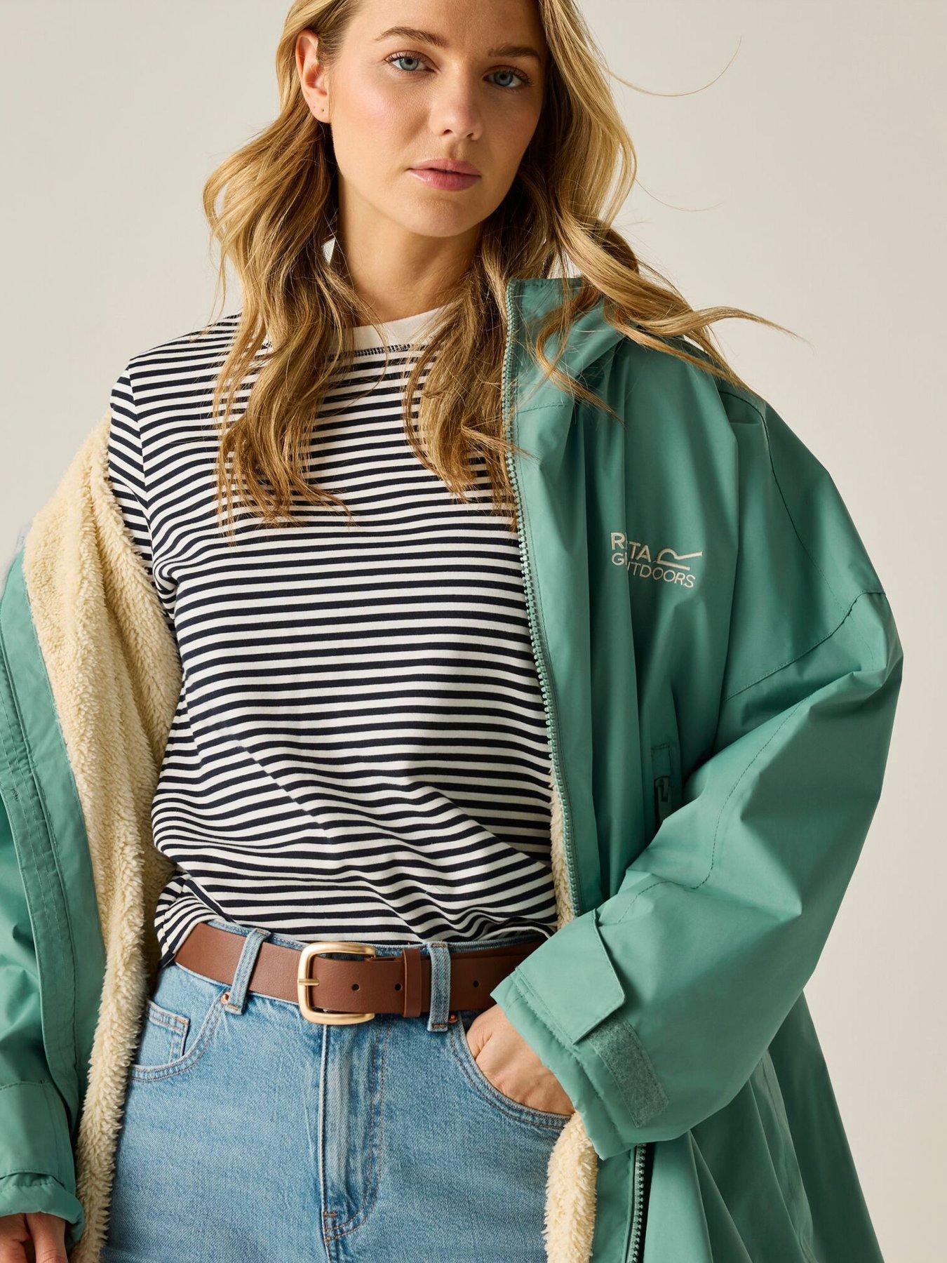 Image 3 of 7 of Regatta Womens Waterproof Robe - Green