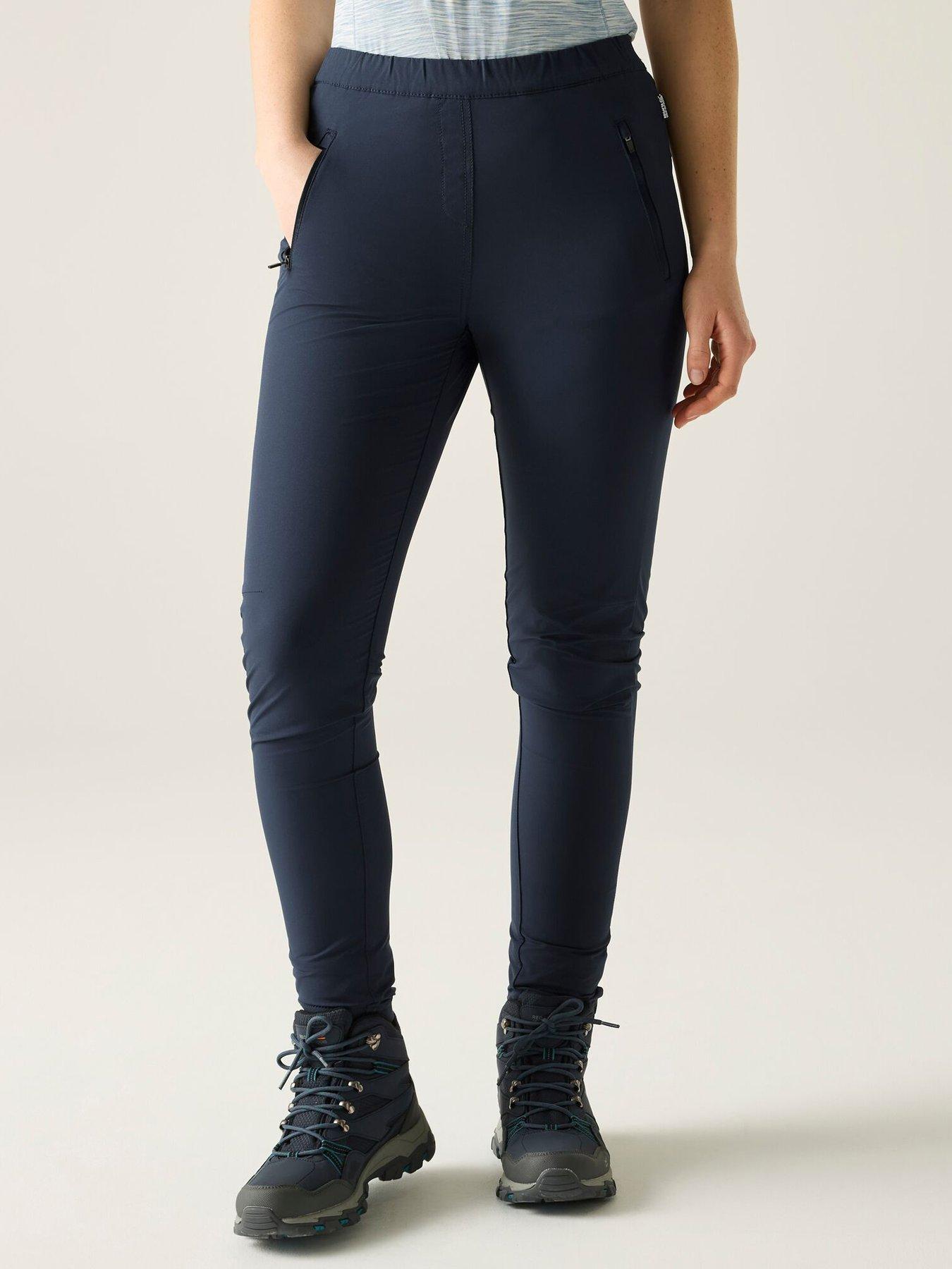 Regatta Womens Pentre II Stretch Trousers, Navy, Size 14, Women