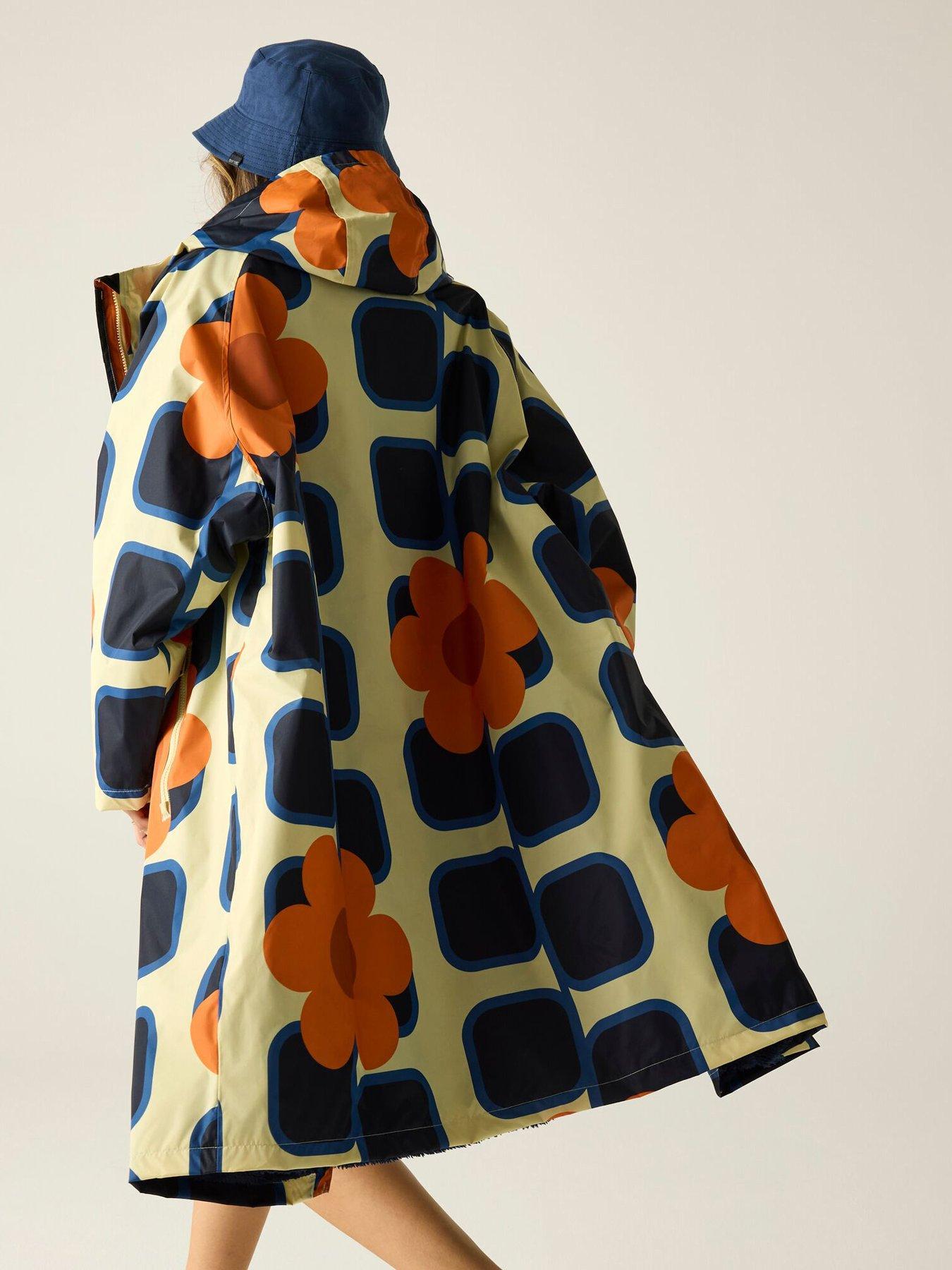 Regatta Womens Orla Keily Waterproof Changing Robe - Orange | Very