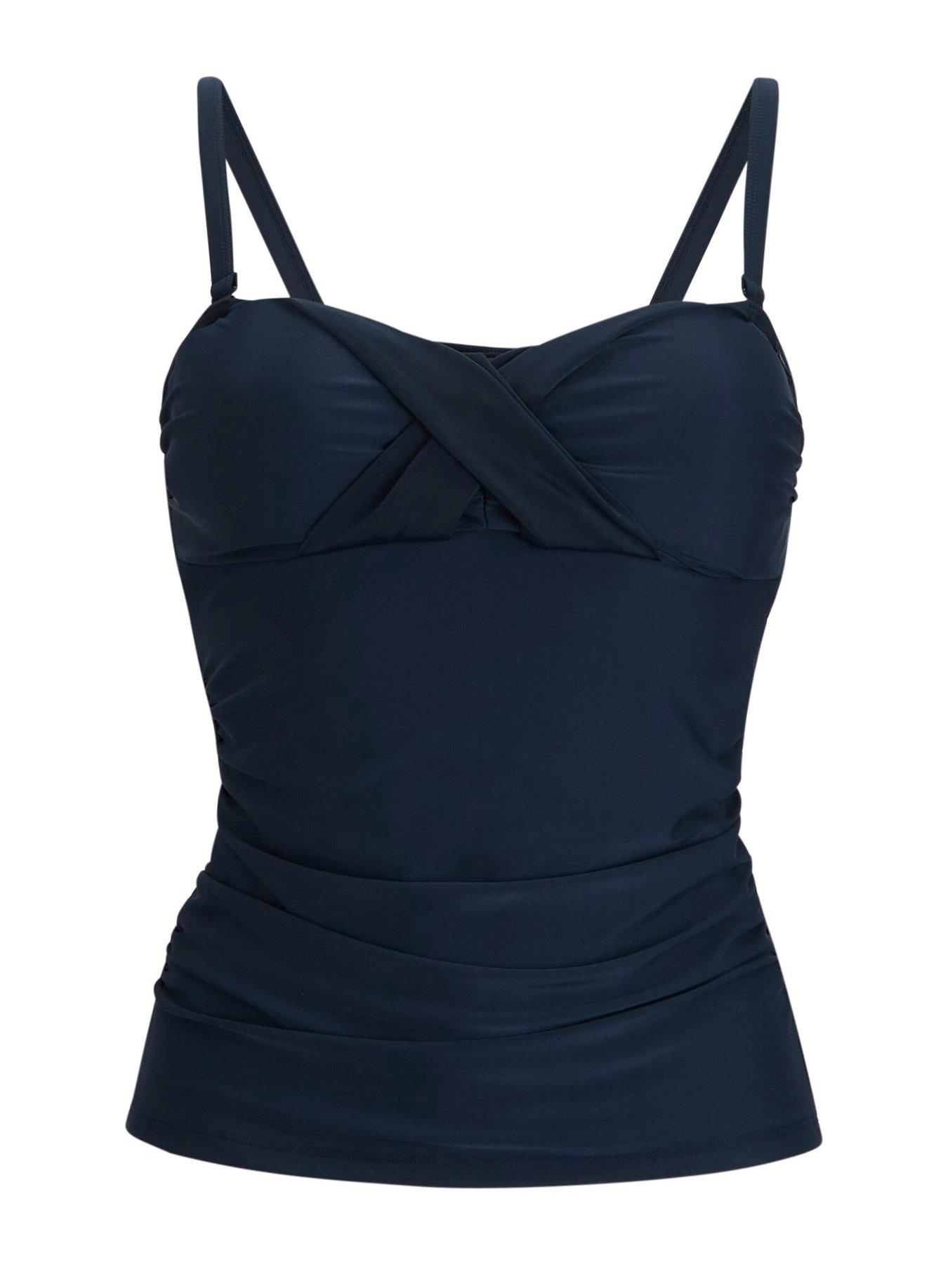 Image 6 of 6 of Regatta Womens Aceana Iii Tankini Top - Navy