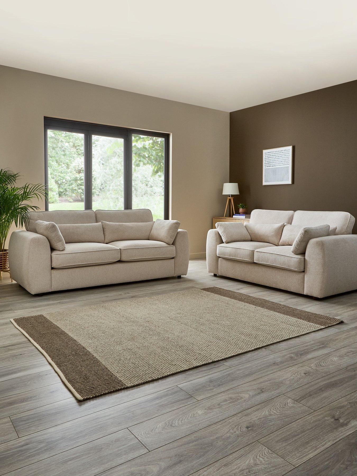The Very Collection Carinne 3 Seater + 2 Seater Sofa Set (Buy  &  SAVE!)