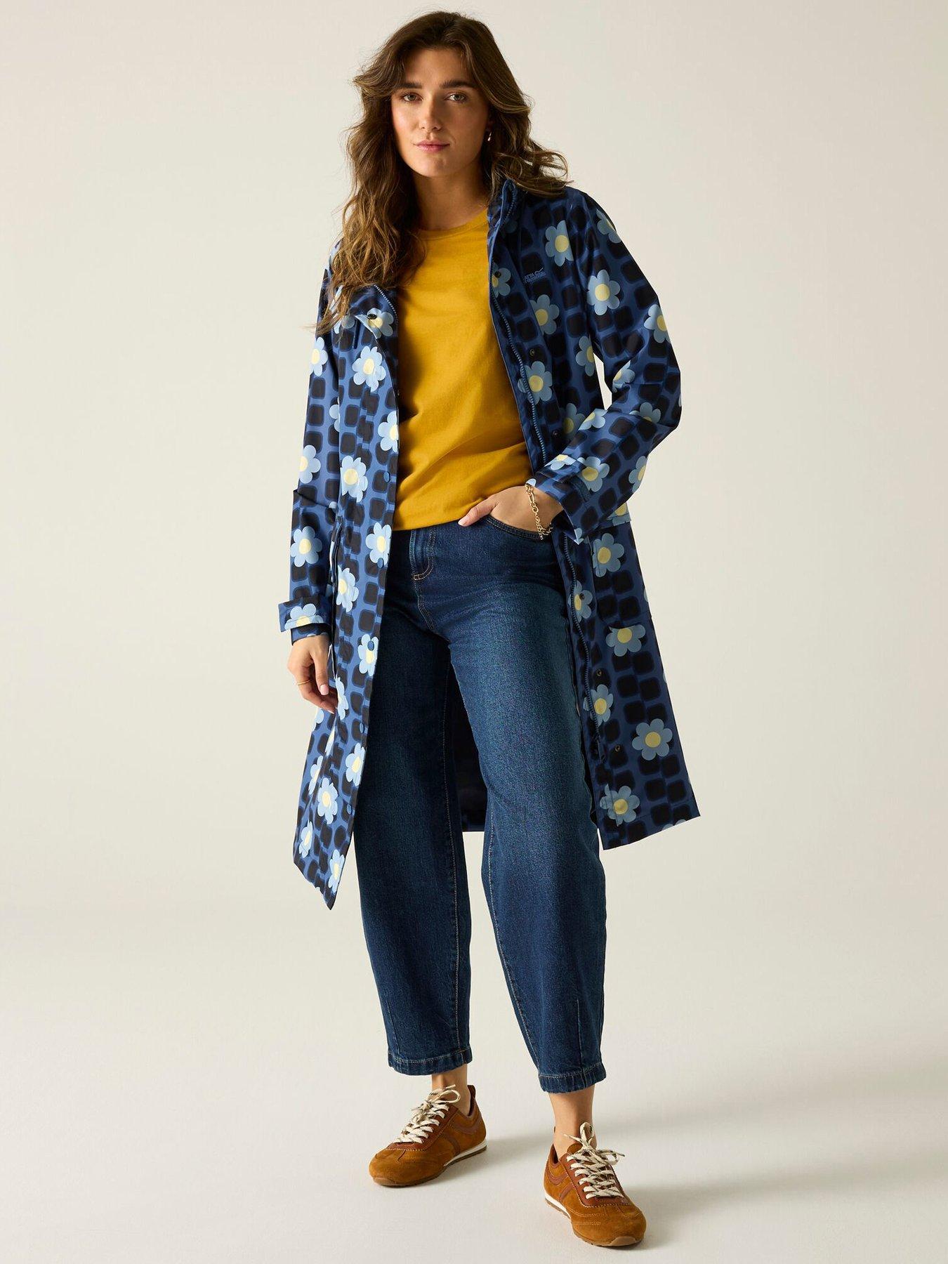 Regatta Womens Orla Keily Longer Waterproof Jacket - Blue