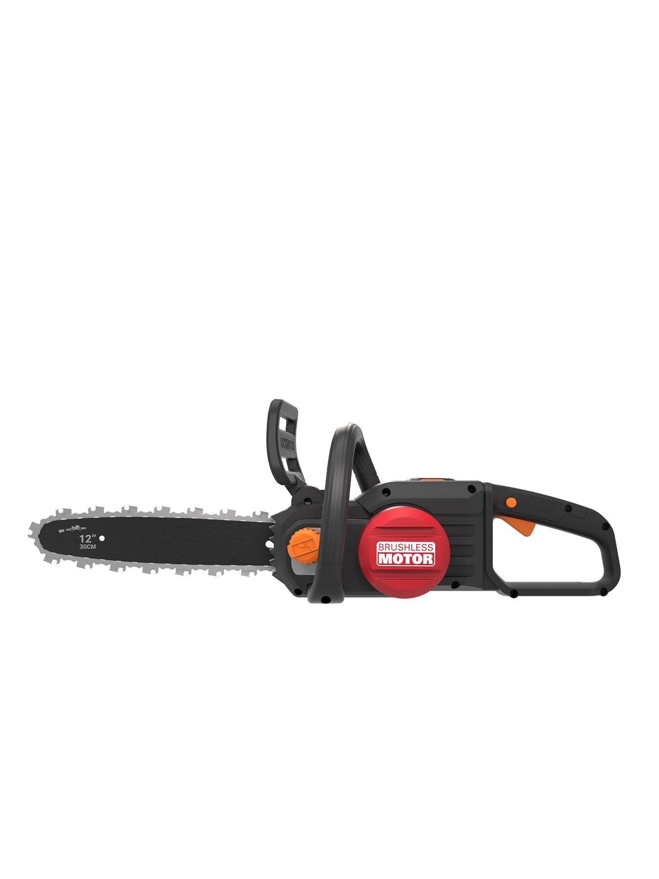 Image 2 of 6 of Worx 20V PowerShare 30cm Cordless Chainsaw with x1 4.0Ah Battery &amp; Charger