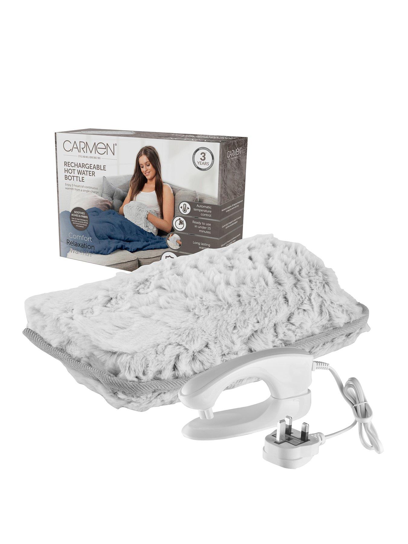 Image 2 of 8 of Carmen Faux Fur Hot Water Bottle