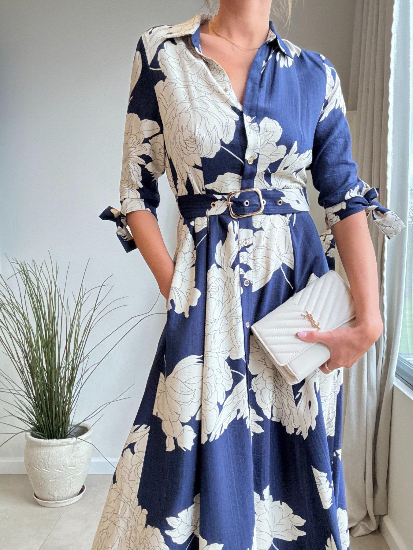Image 4 of 4 of Style Cheat Daphne Dress - Navy