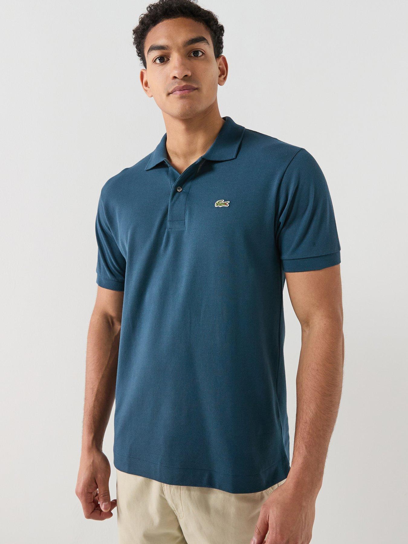 Lacoste Lacoste L1212 Short Sleeve Polo Shirt - Dark Green