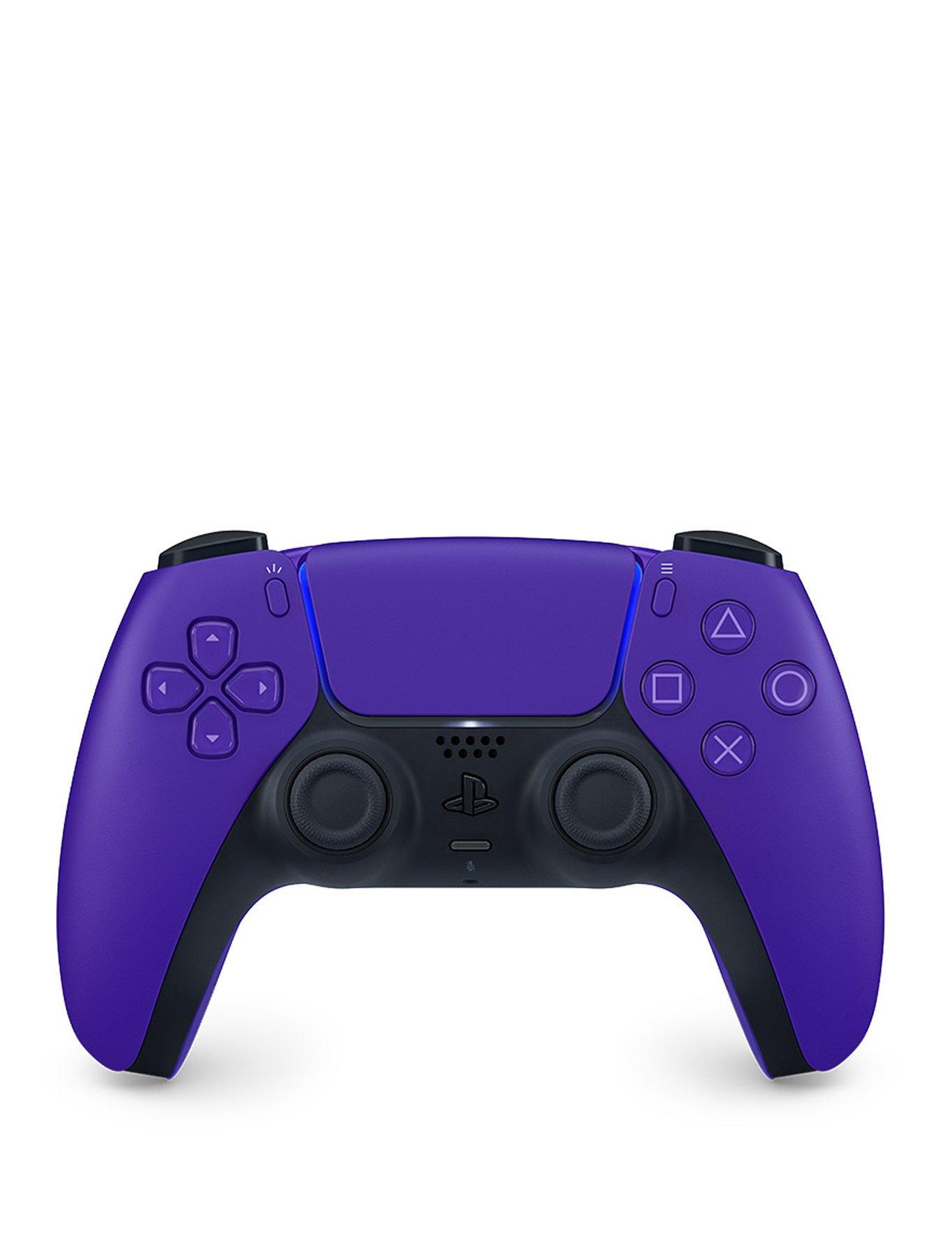Image 1 of 8 of Playstation PlayStation&reg;5 DualSense&reg; Wireless Controller &ndash; Galactic Purple &ndash; For PS5, PC, Mac &amp; Mobile