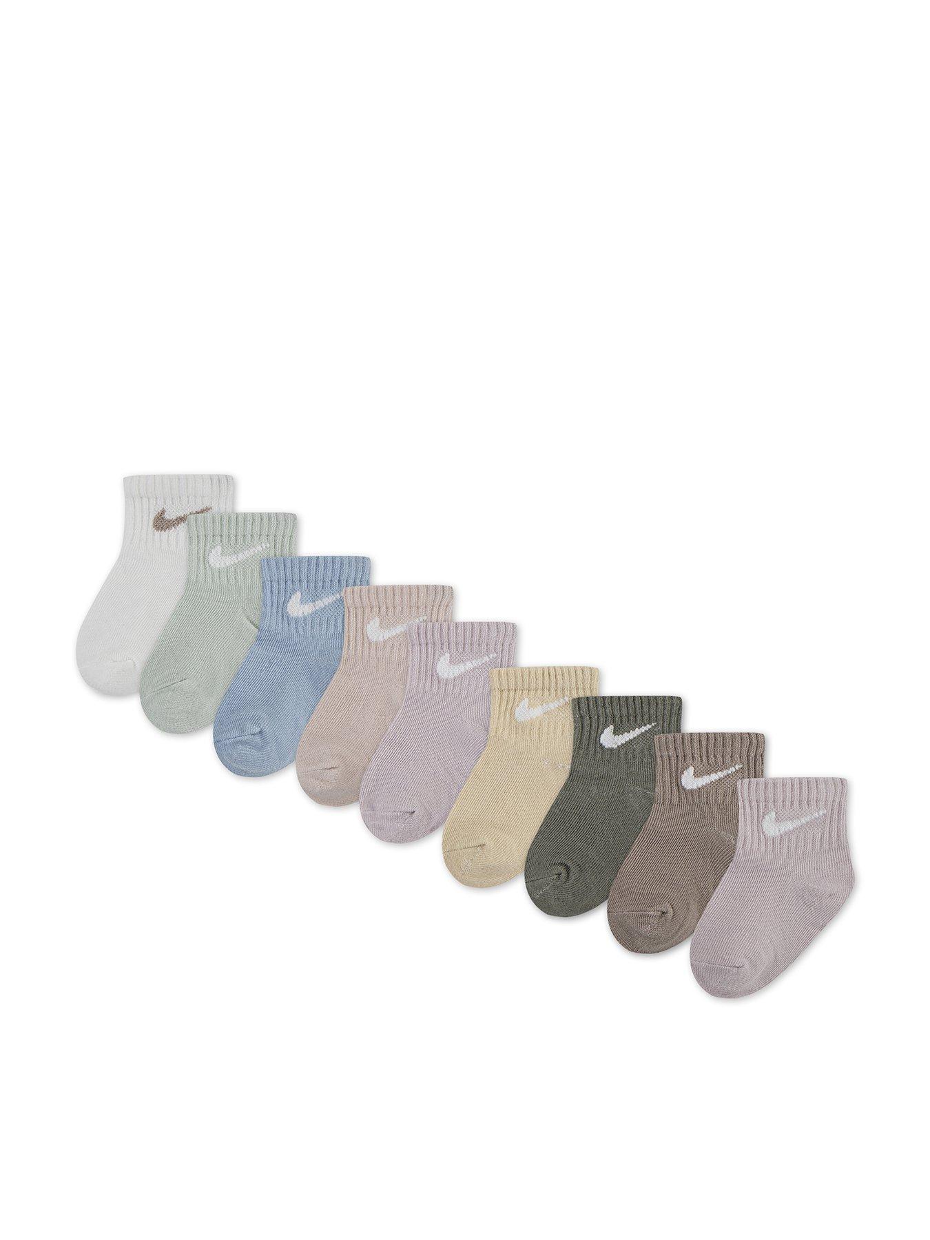 Nike Toddler Unisex 9Pc Infant/Toddler Sock Gift Set - Multi