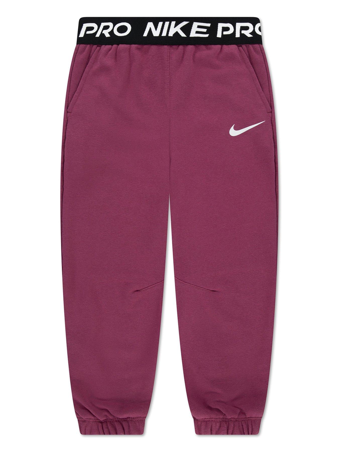 Nike Kids Girls Nike Pro Jogger - Pink