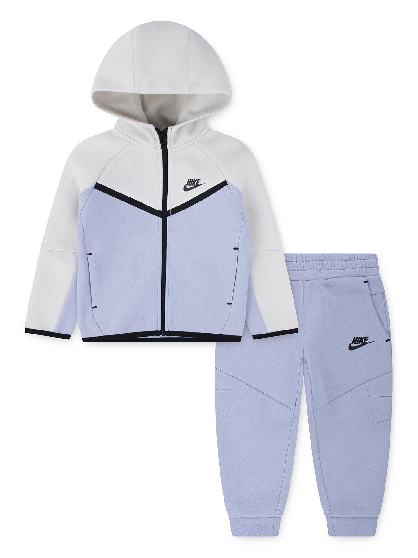 Image 1 of 4 of Nike Kids Unisex Tech Fleece Full Zip Tracksuit - Multi