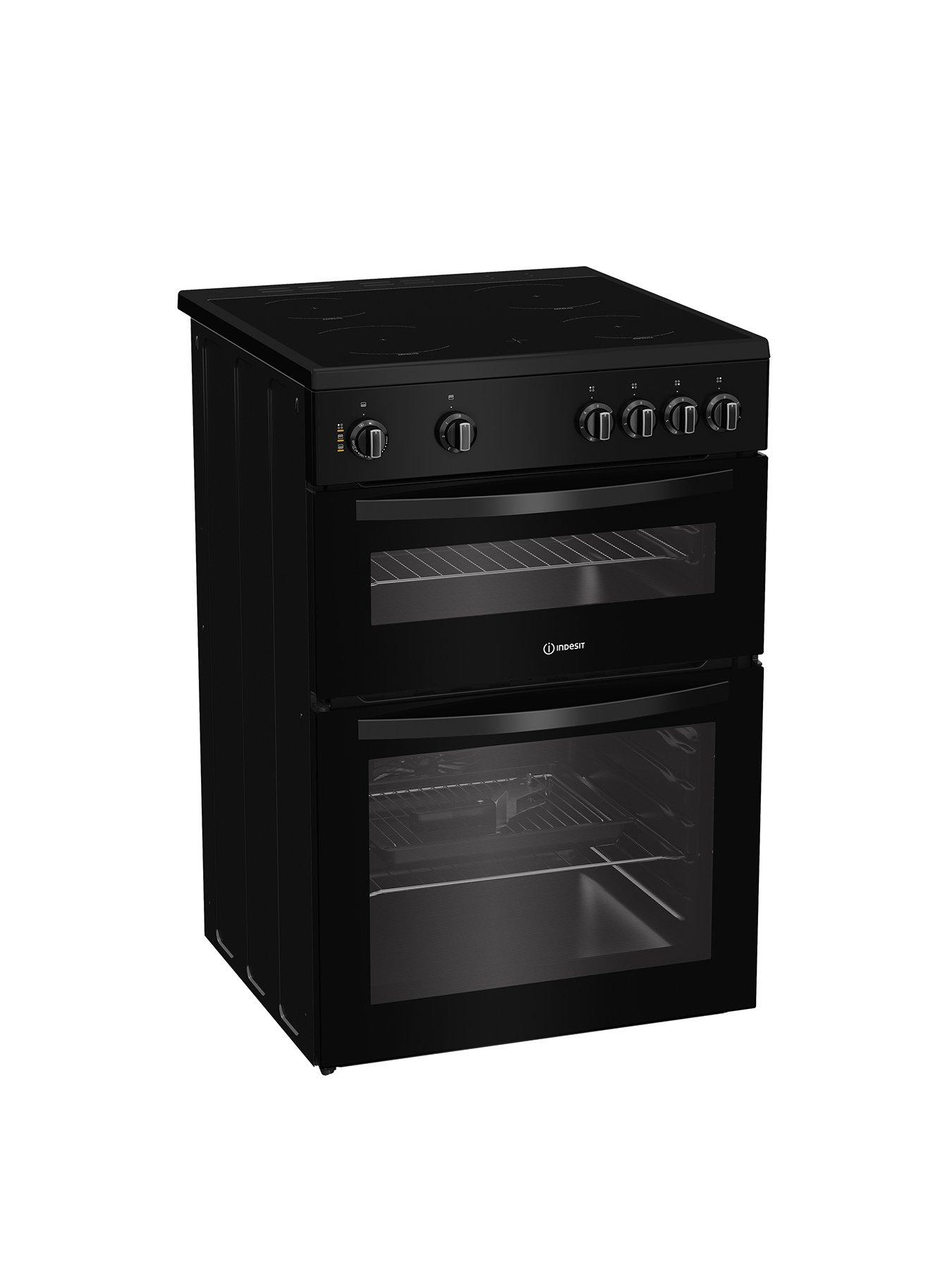 Image 2 of 5 of Indesit ITE6VMB - Cooking - Electric Cooker - Black