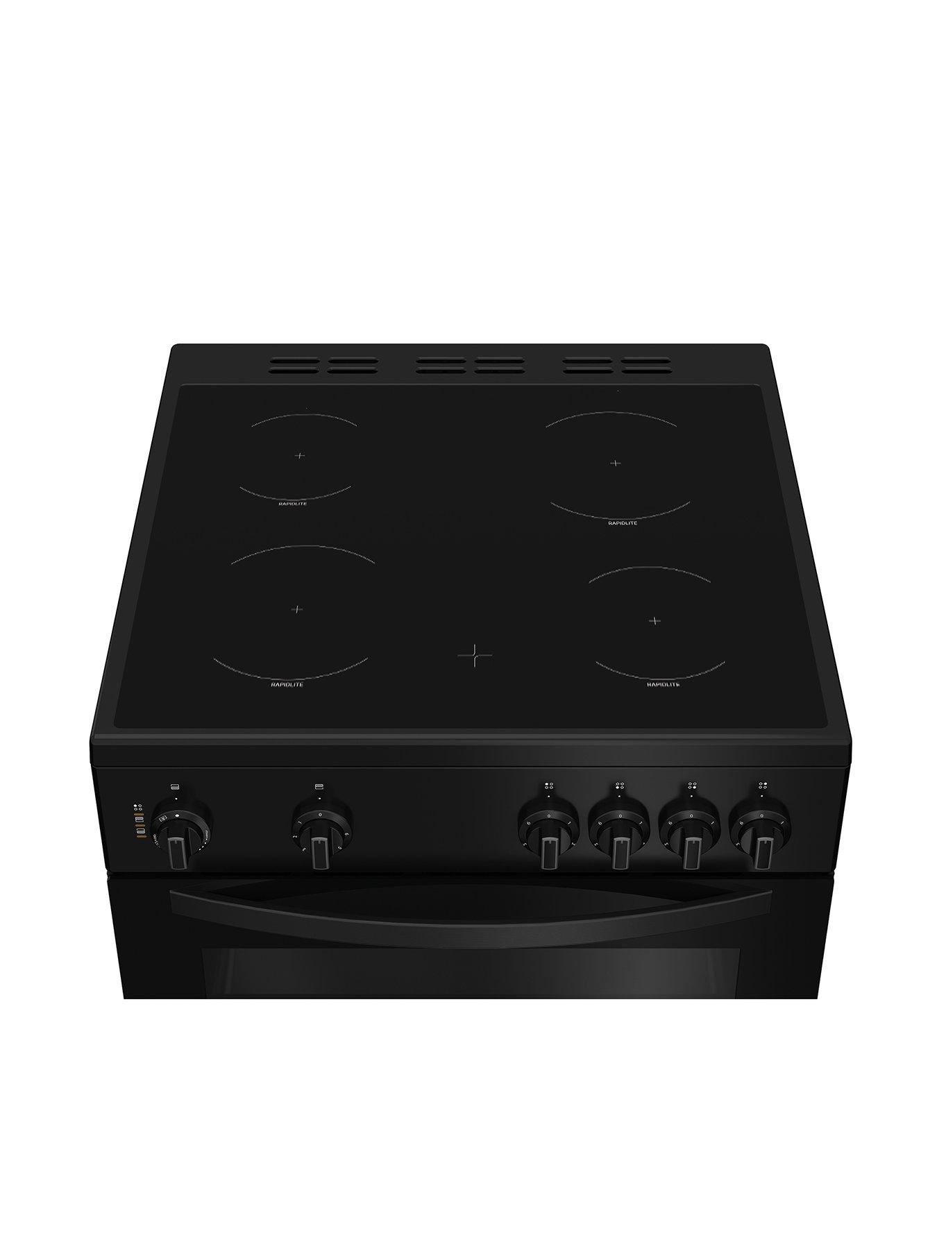 Image 4 of 5 of Indesit ITE6VMB - Cooking - Electric Cooker - Black