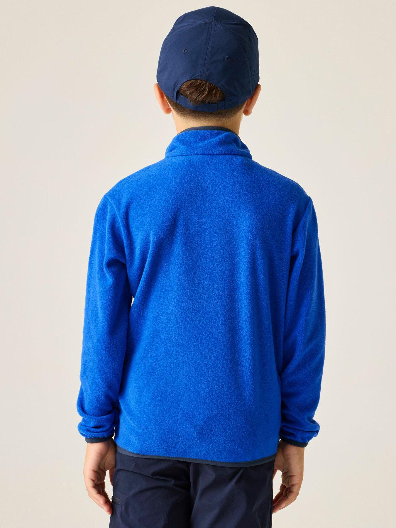 Image 2 of 5 of Regatta Boys Frankie 1/2 Zip Fleece - Blue