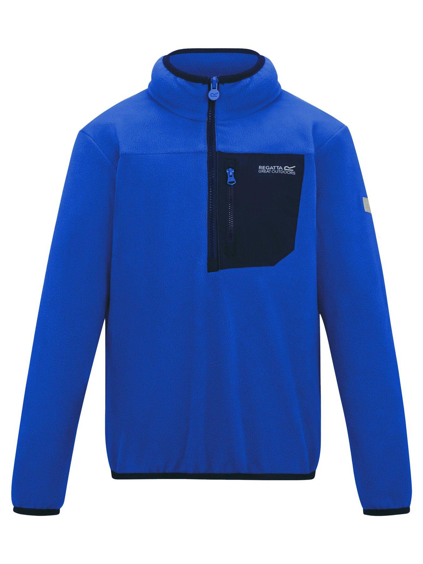 Image 5 of 5 of Regatta Boys Frankie 1/2 Zip Fleece - Blue