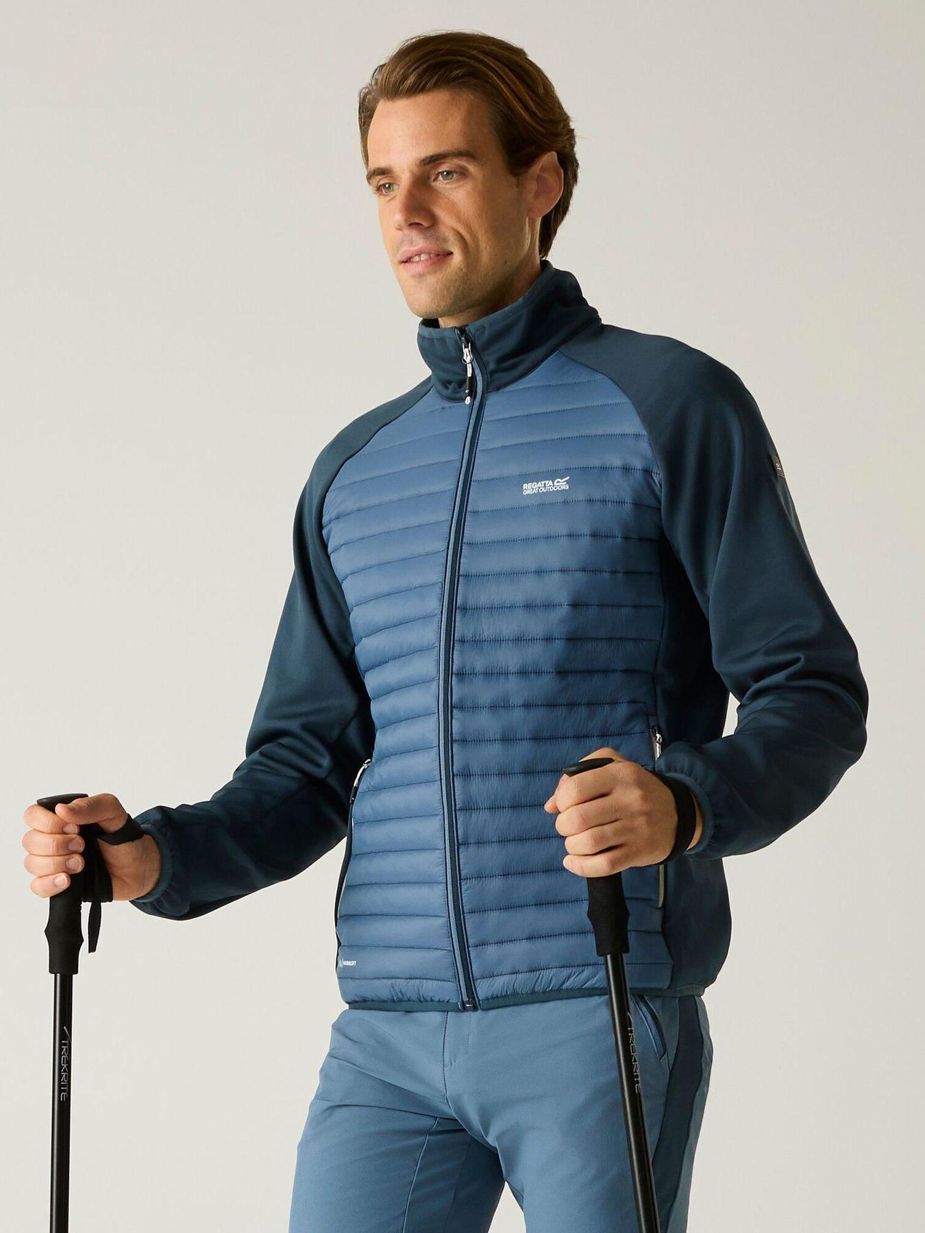Regatta Mens Clumber Hybrid Jacket, Blue, Size 2Xl, Men