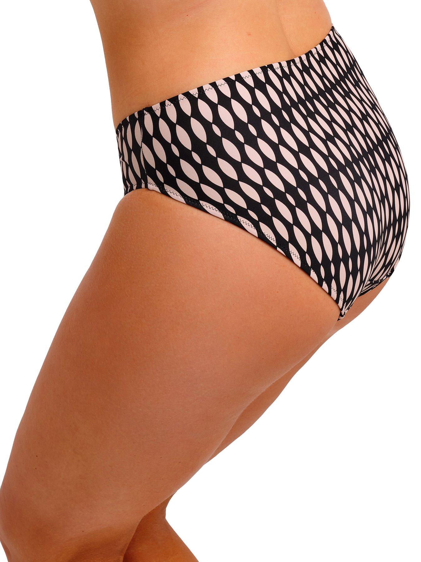 Image 3 of 3 of Fantasie Shell Bay Mid Rise Bikini Brief - Desert Blush