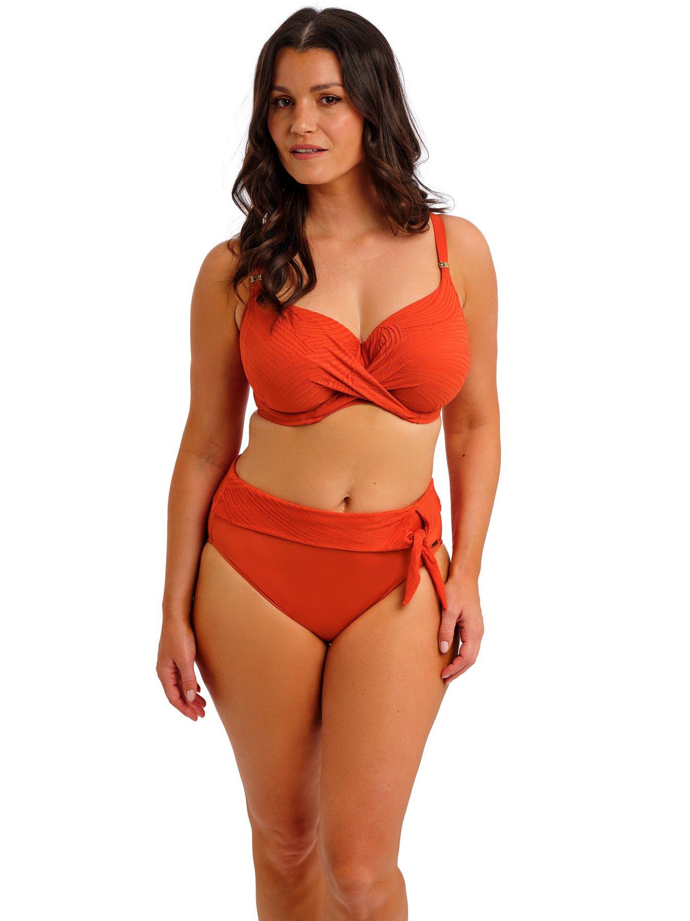 Fantasie Ottawa Underwire Full Cup Bikini Top - Spiced Pumpkin