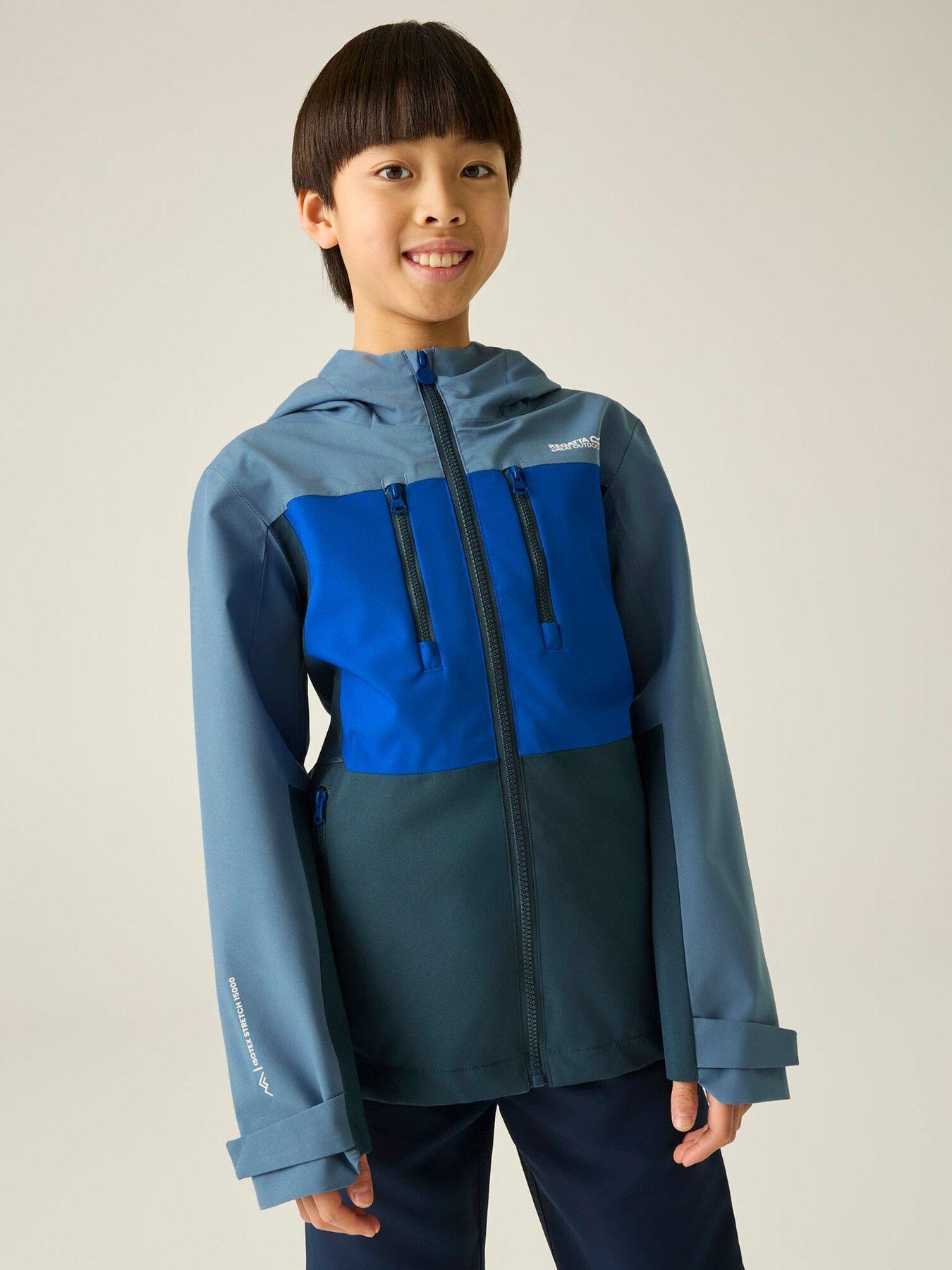 Regatta Boys Highton Jacket, Blue, Size 11-12 Years