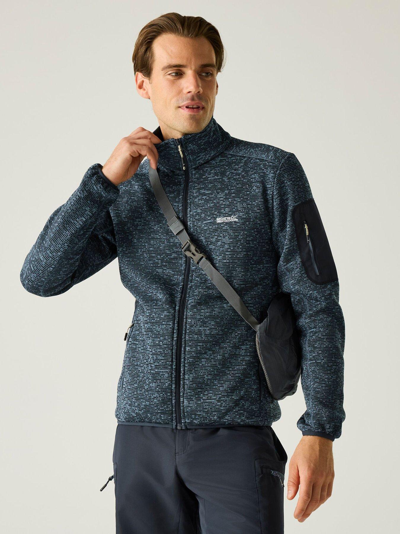 Regatta Mens Newhill Fleece - Blue