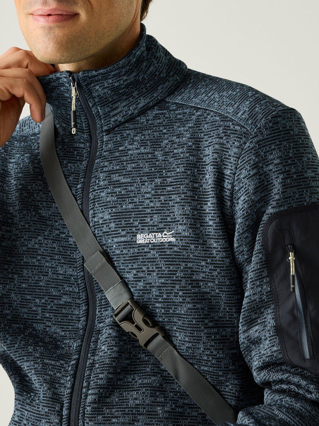 Image 4 of 7 of Regatta Mens Newhill Fleece - Blue