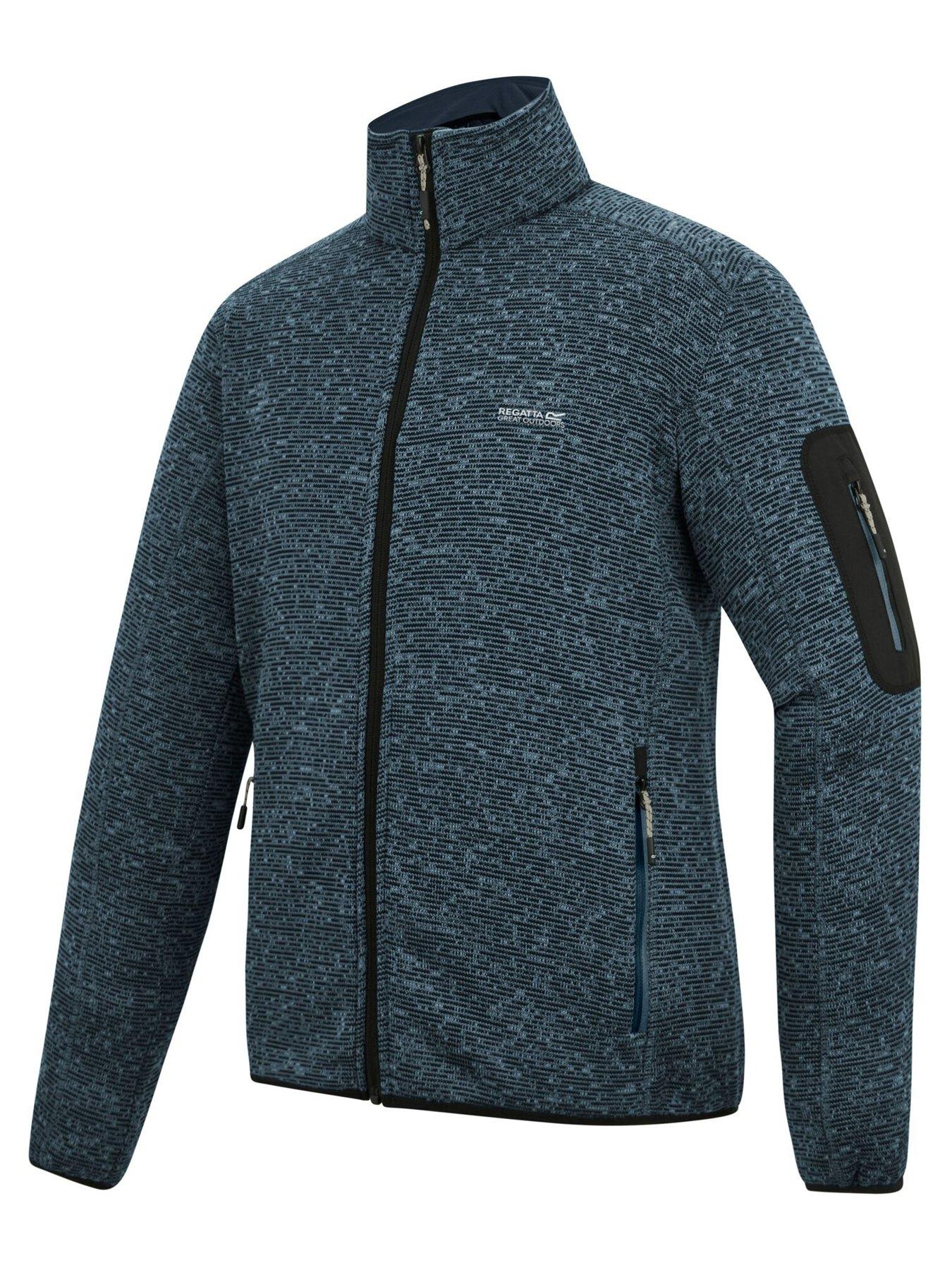 Image 7 of 7 of Regatta Mens Newhill Fleece - Blue