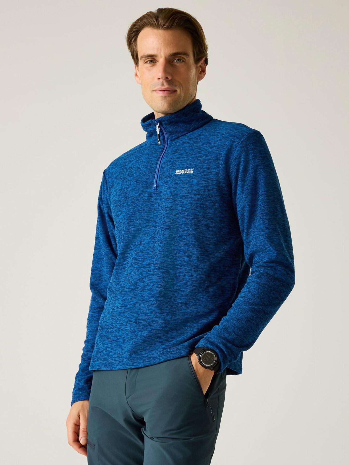 Regatta Mens Thompson Marl Fleece - Blue