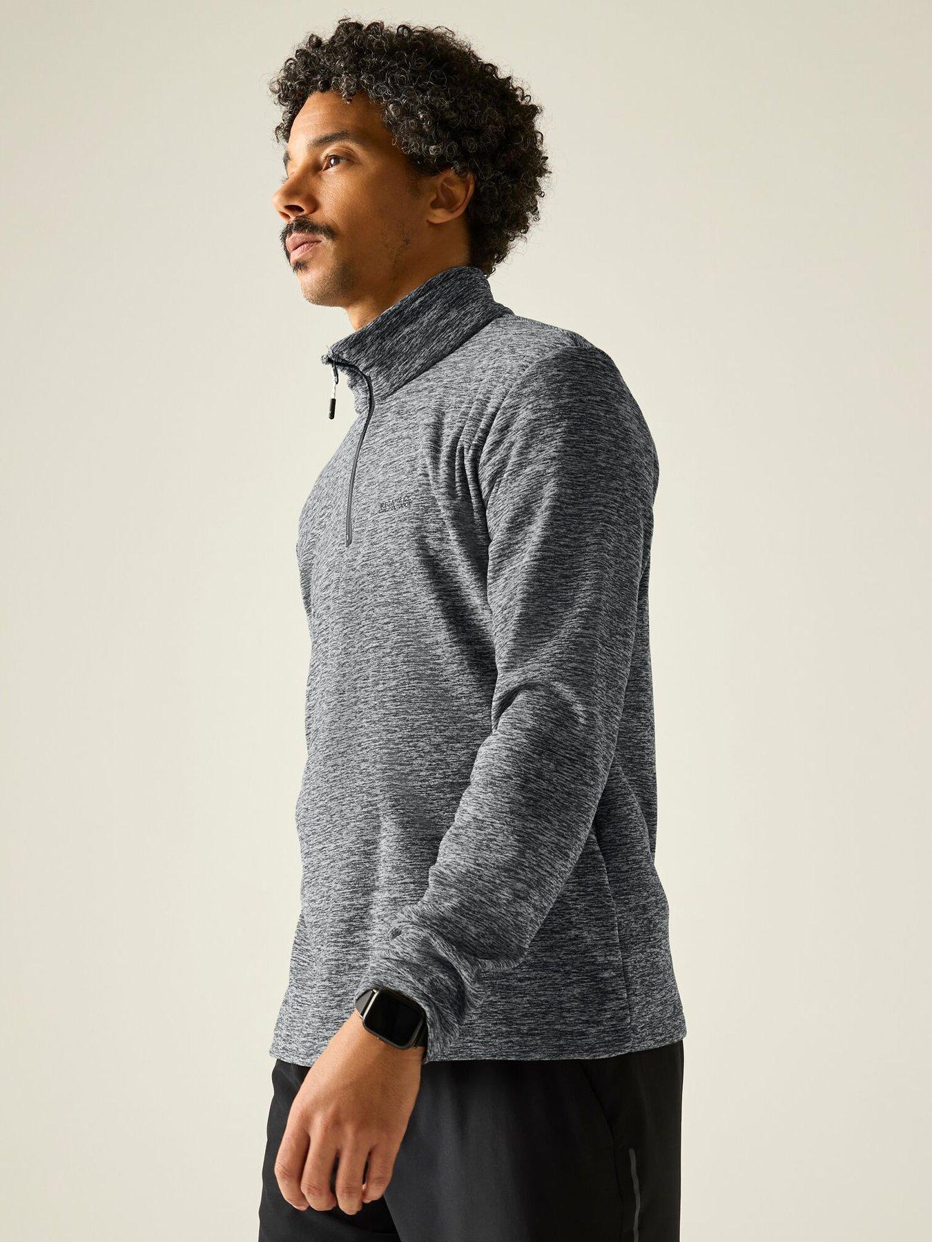 Regatta Mens Thompson Marl Fleece - Iceberg Grey