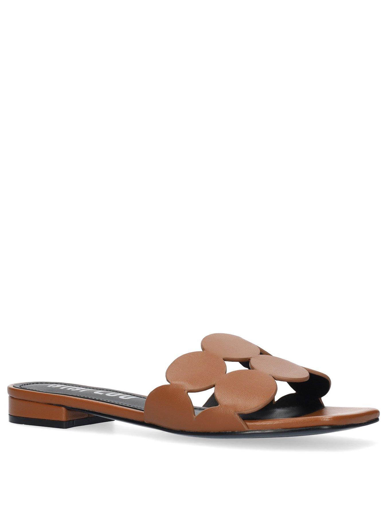 Image 2 of 3 of Bibi Lou Onami Flat Sandals - Brown
