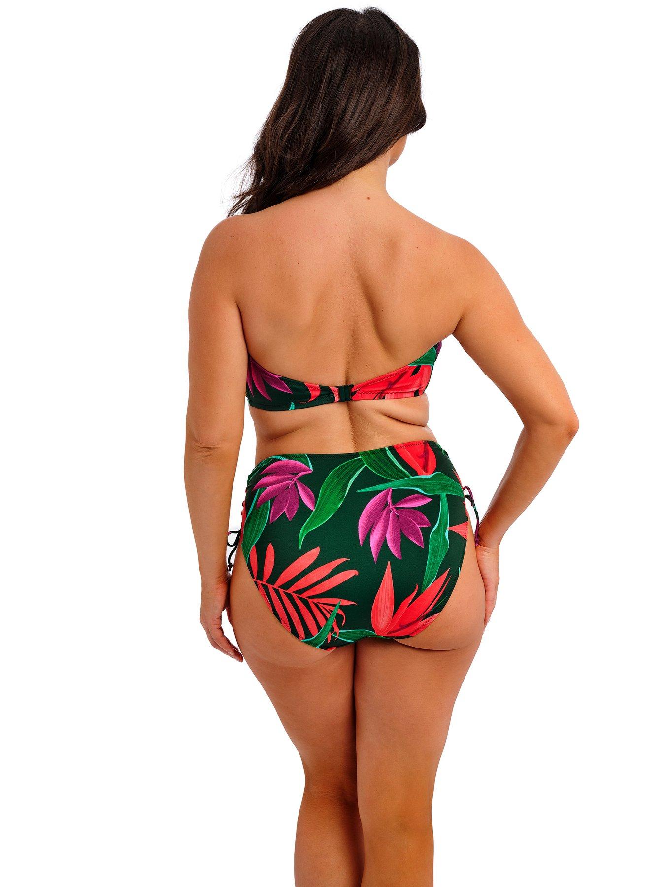 Image 3 of 4 of Fantasie Pichola Underwire Twist Bandeau Bikini Top - Mangrove