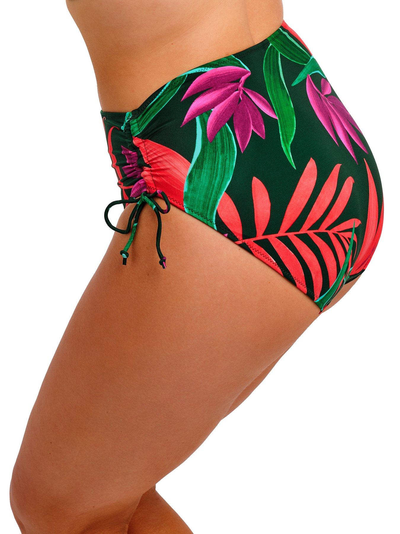 Image 3 of 3 of Fantasie Pichola High Waist Bikini Brief - Mangrove