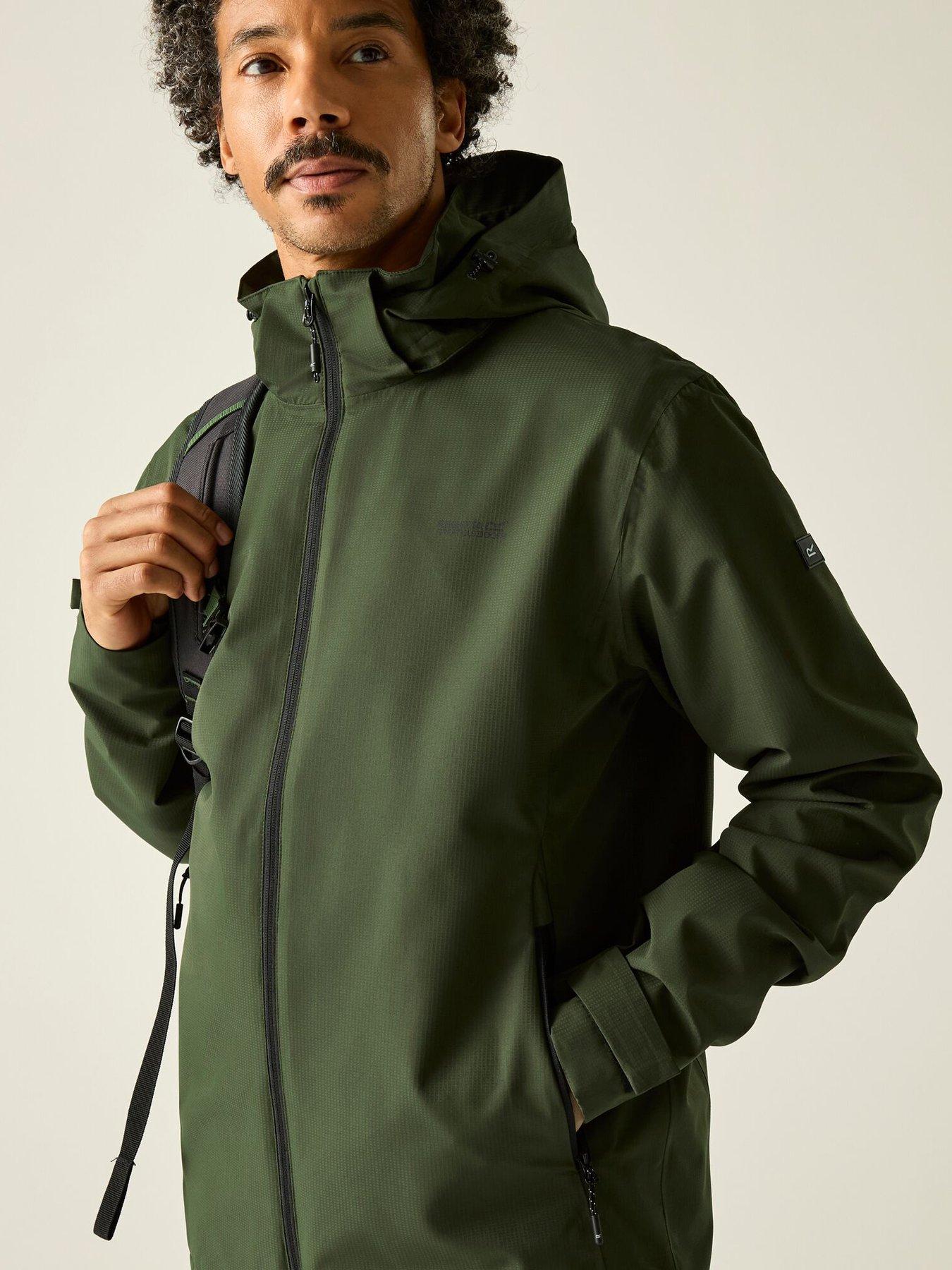 Image 4 of 7 of Regatta Mens Oakhowe Jacket - Green