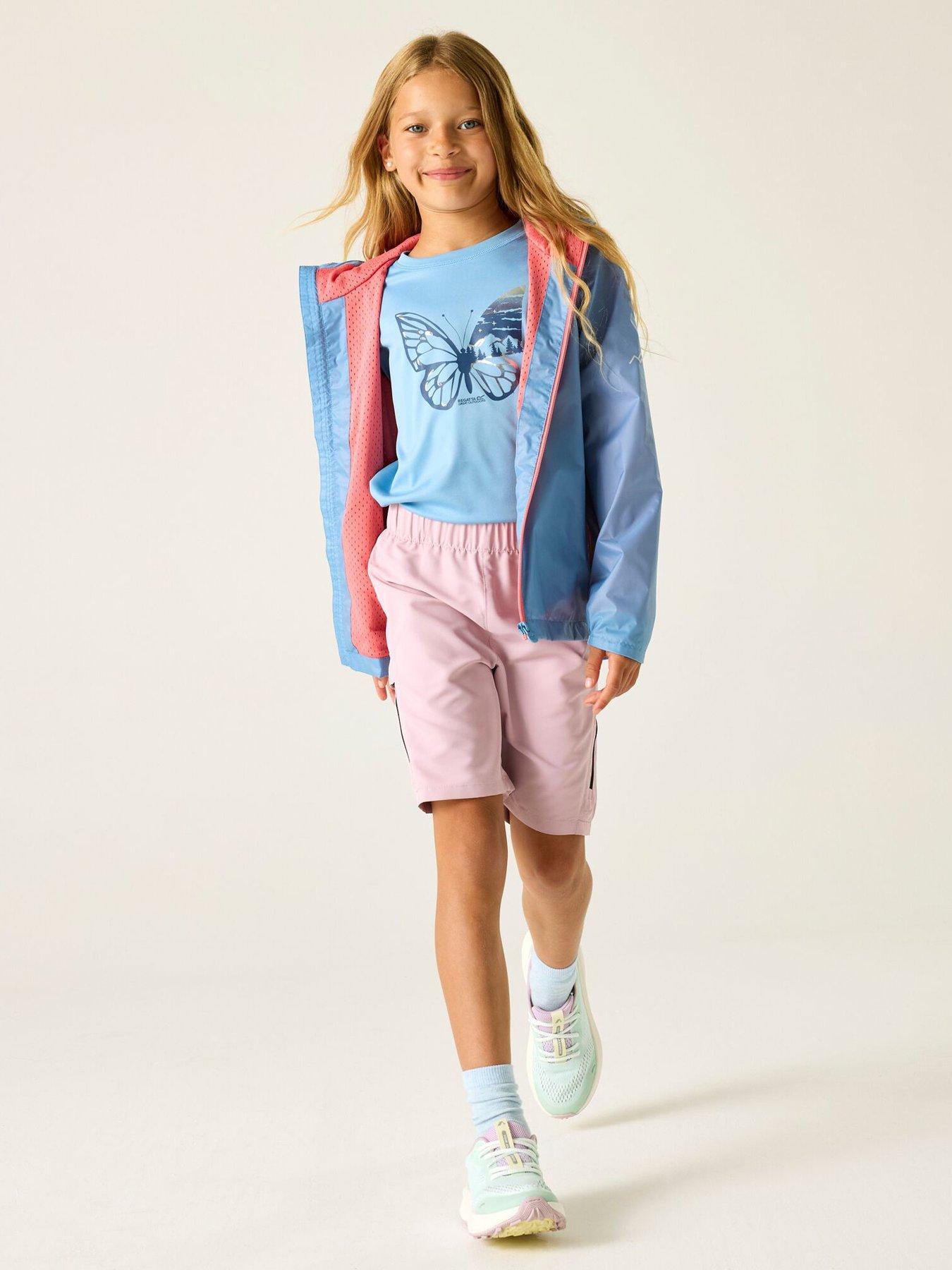Image 3 of 7 of Regatta Girls Lever Jacket - Blue