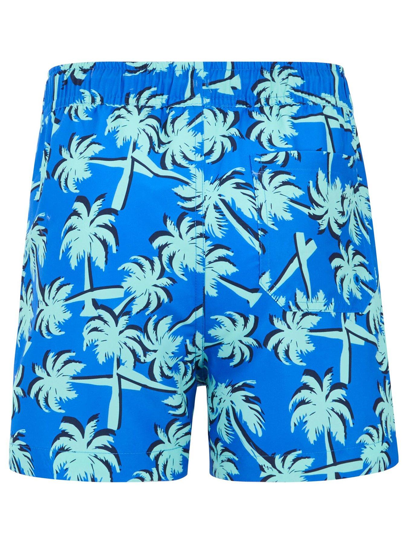 Image 3 of 7 of Regatta Boys Skander Swim Shorts - Blue
