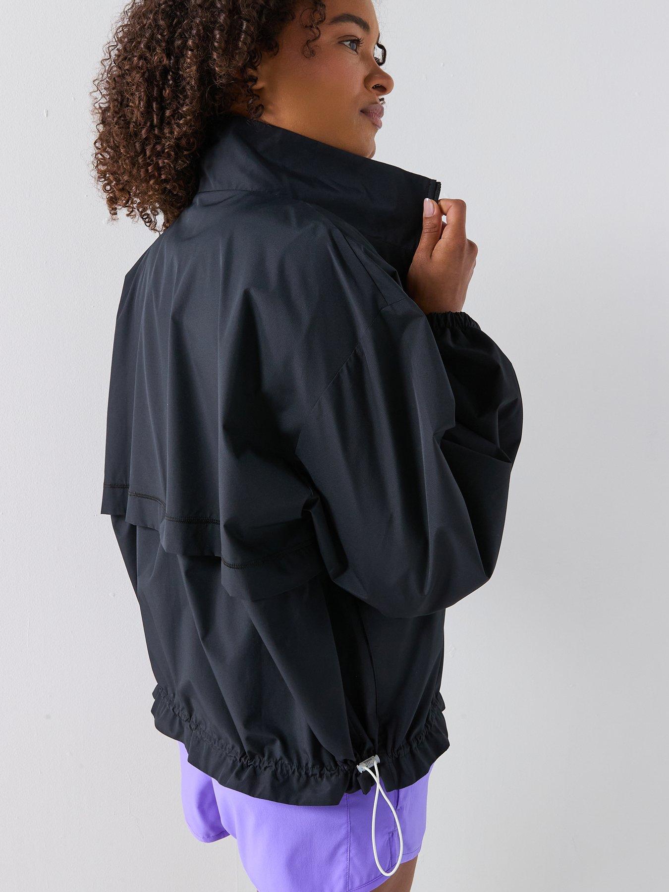 Image 6 of 6 of New Balance Womens Trackside Woven Jacket - Black