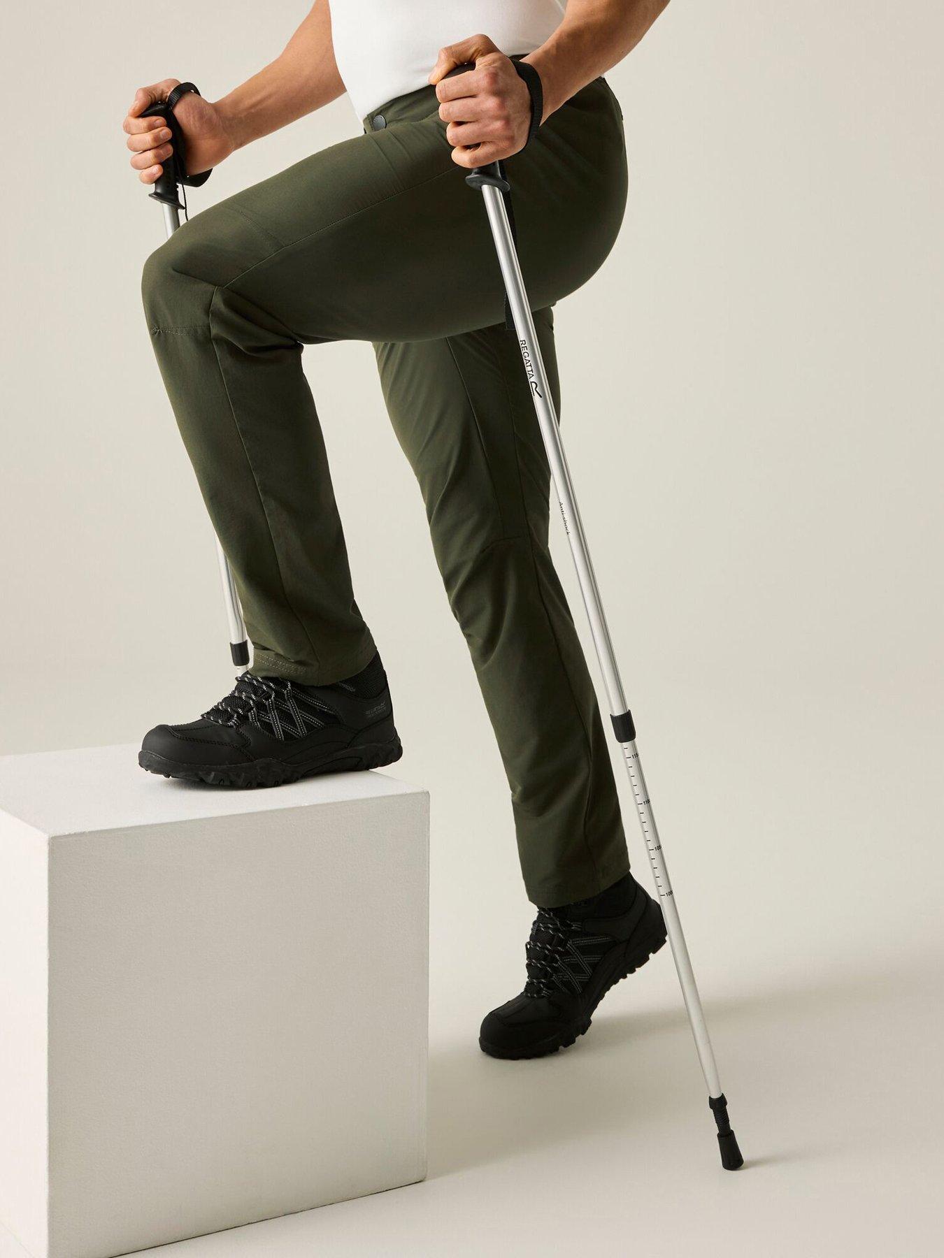 Regatta Mens Highton II Trousers, Green, Size 34, Men