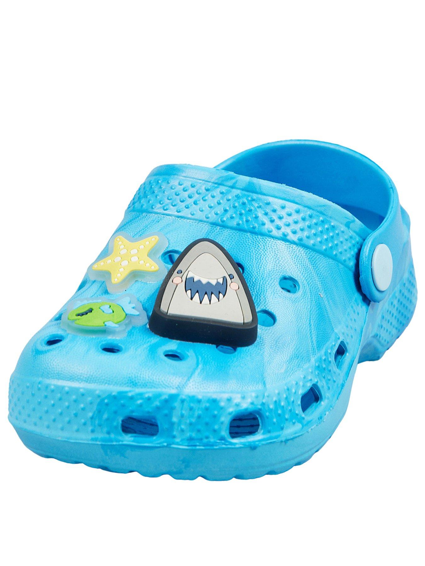 Image 2 of 4 of The Very Collection Shark Character Light Up Mule Sandal