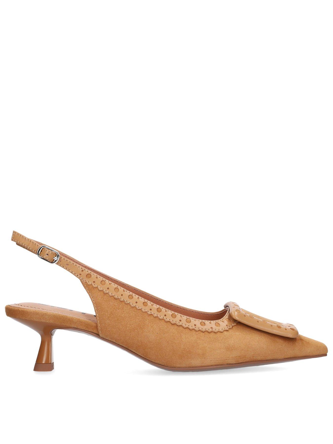 Image 1 of 4 of Bibi Lou Bonnie Slingback Shoes - Brown
