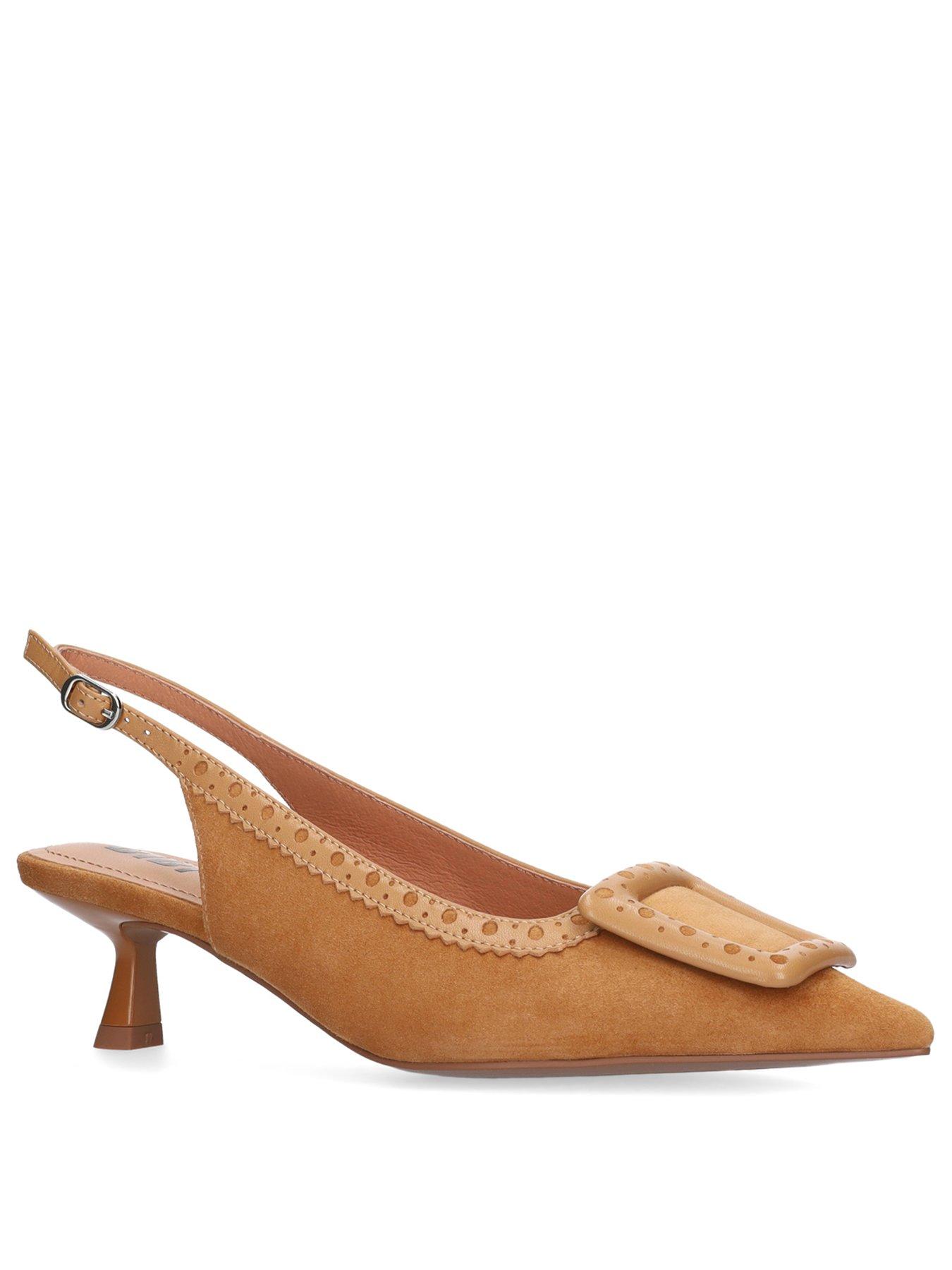 Image 2 of 4 of Bibi Lou Bonnie Slingback Shoes - Brown