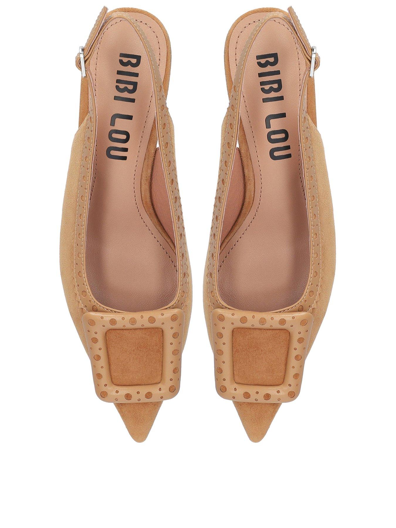 Image 3 of 4 of Bibi Lou Bonnie Slingback Shoes - Brown