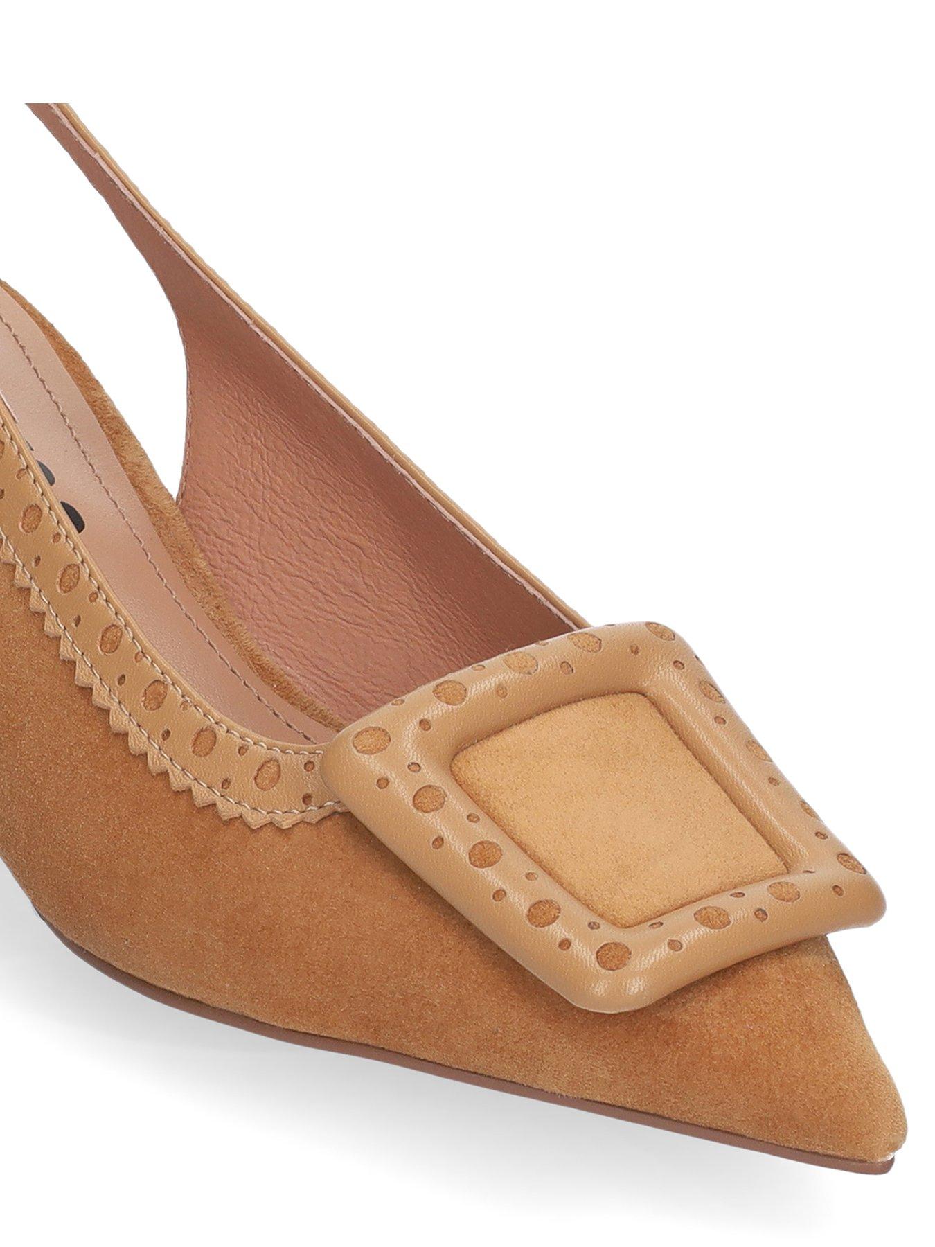 Image 4 of 4 of Bibi Lou Bonnie Slingback Shoes - Brown