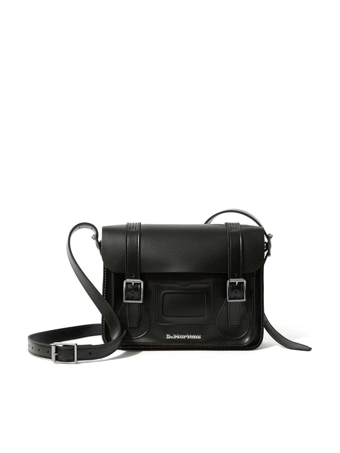 Dr Martens """11"""" Satchel Satchel Black Kiev"""