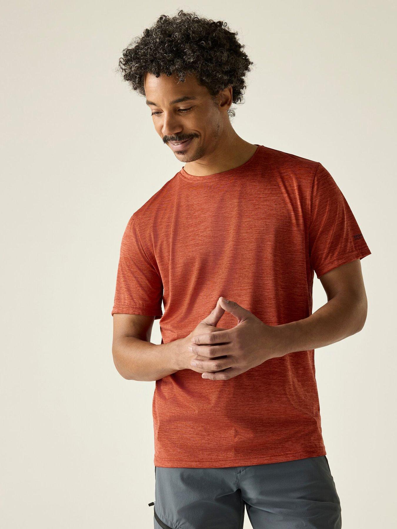 Regatta Mens Fingal Edition T-shirt - Orange